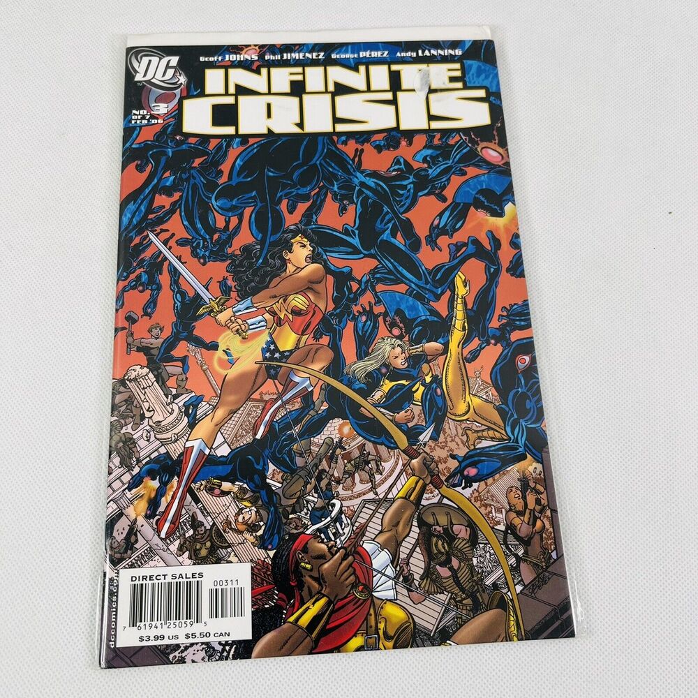 Infinite Crisis 3 1st Jamie Reyes George‎ Perez Variant (DC Comics 2006)